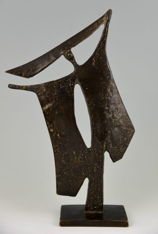 Sculpture en bronze femme