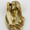 Art Nouveau Erotic table bell with nude