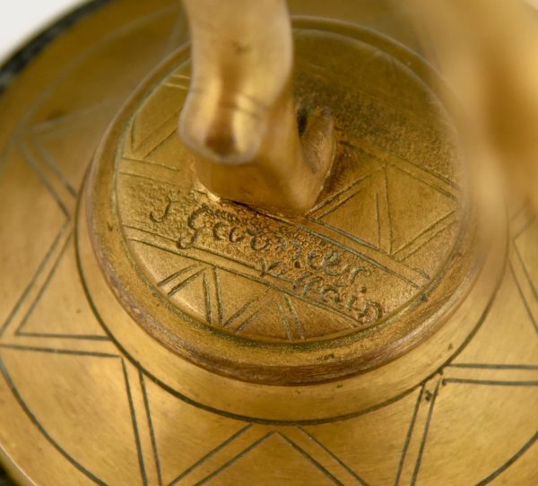 Art Nouveau danseuse Orientale en bronze