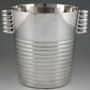 Art Deco silvered champagne bucket