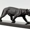 Art Deco sculpture of a panther