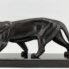 Art Deco sculpture of a panther