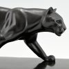 Art Deco sculpture of a panther