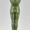Lampe Art Deco femme nue Clarté 1930