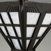 Art Deco hanglamp met pelikanen