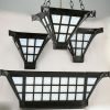 Art Deco hanglamp met pelikanen