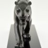 Art Deco Skulptur schreitende Panther