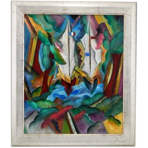 patrick-leroy-art-deco-style-painting-landscape-with-sailing-boats-4320240-en-max