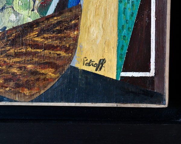 Gemälde Komposition Kubistisch Modigliani