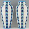 Une Paire de vases Art Deco de Boch Freres
