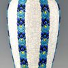 Paar Art Deco Vasen Boch Freres