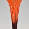 Art Deco Glass Vase Cardamines