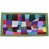 Mid-century unique abstract tapestry handwoven by the artist