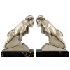 Art Deco Ibex or ram bookends