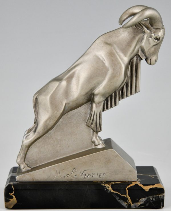 Art Deco Ibex or ram bookends