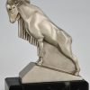 Art Deco Ibex or ram bookends