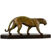 Art Deco sculpture of a panther