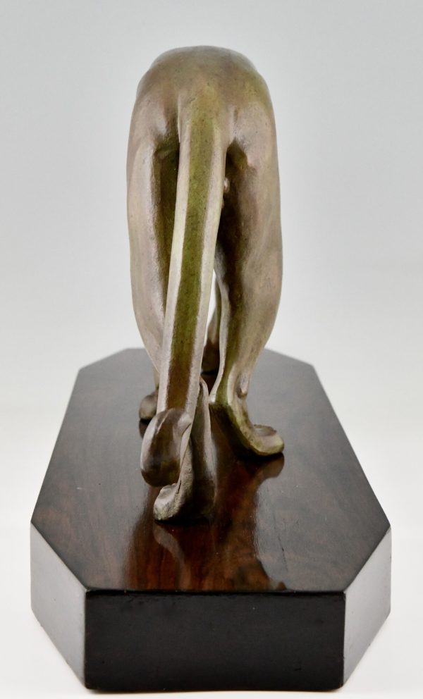 Sculpture Art Deco d’une panthère