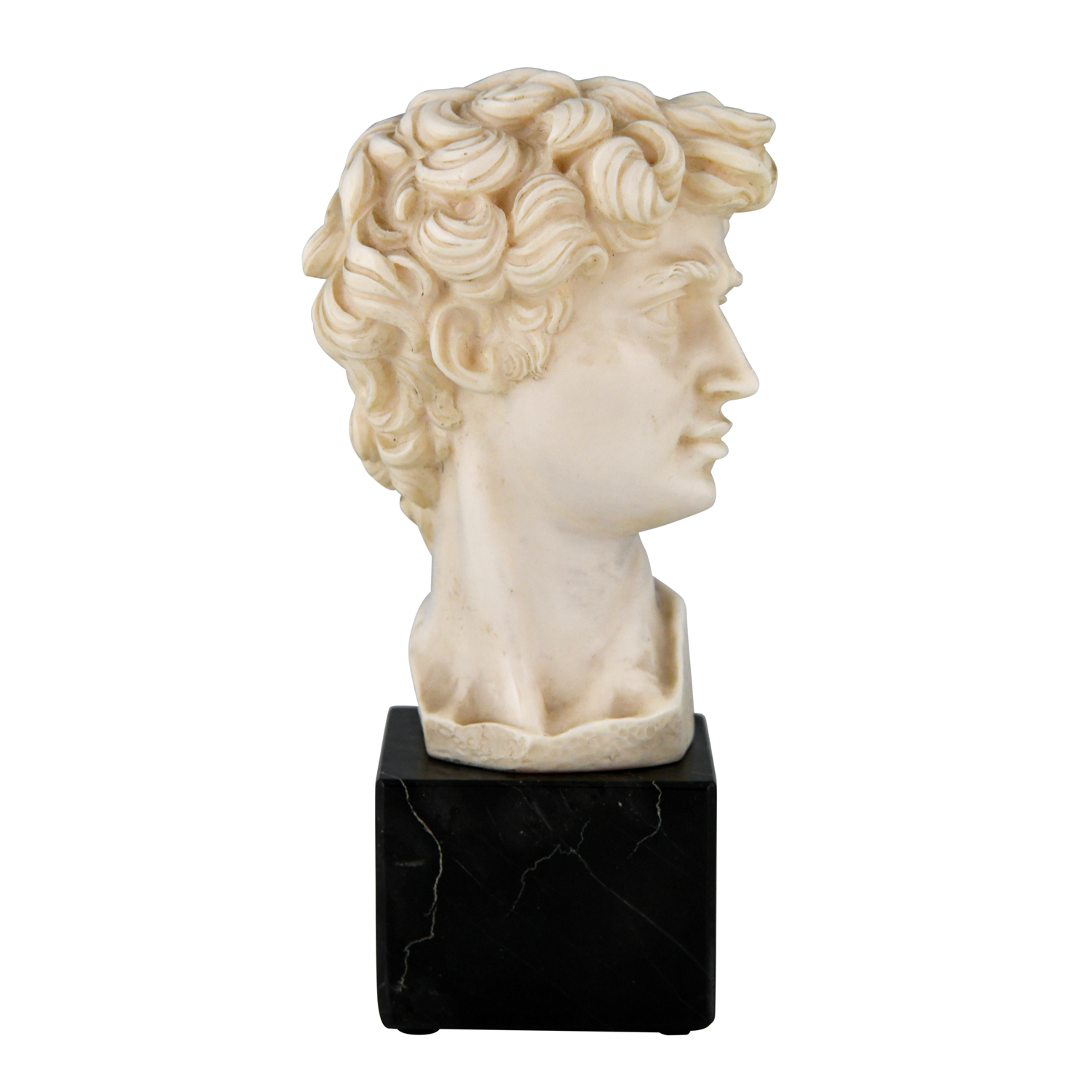 Klassische römische Skulptur Büste David