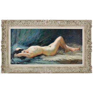 Yves Diey nude painting