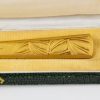 Art Deco gilt bronze letter opener with leaves