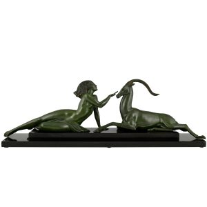 Art Deco sculpture Seduction Fayral - 1