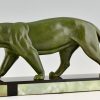 Art Deco sculpture panther Rochard