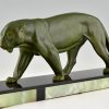 Art Deco Skulptur von ein Panther