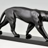 Art Deco Skulptur Panther Baghera