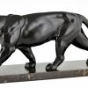 Art Deco sculpture of a panther.