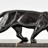 Art Deco sculpture of a panther.