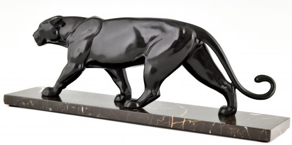 Art Deco Skulptur eines Panthers