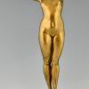 Paul Philippe Art deco bronze nude sculpture - 1