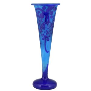 Le Verre Français vase blue - 4