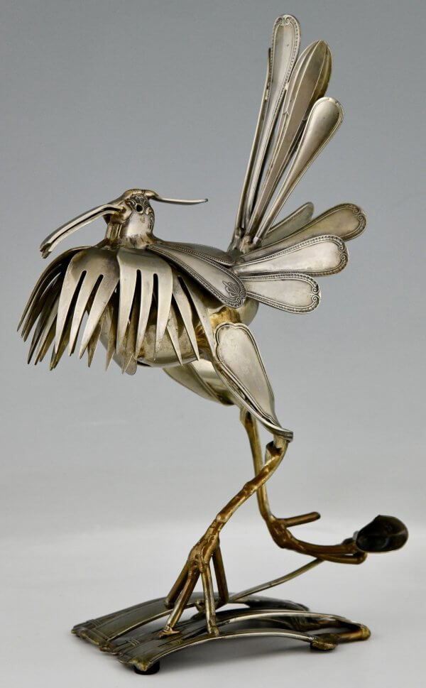 Sculpture vintage d’un oiseau