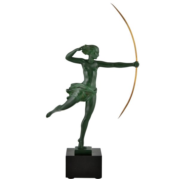 Art Deco sculpture Diana Demarco