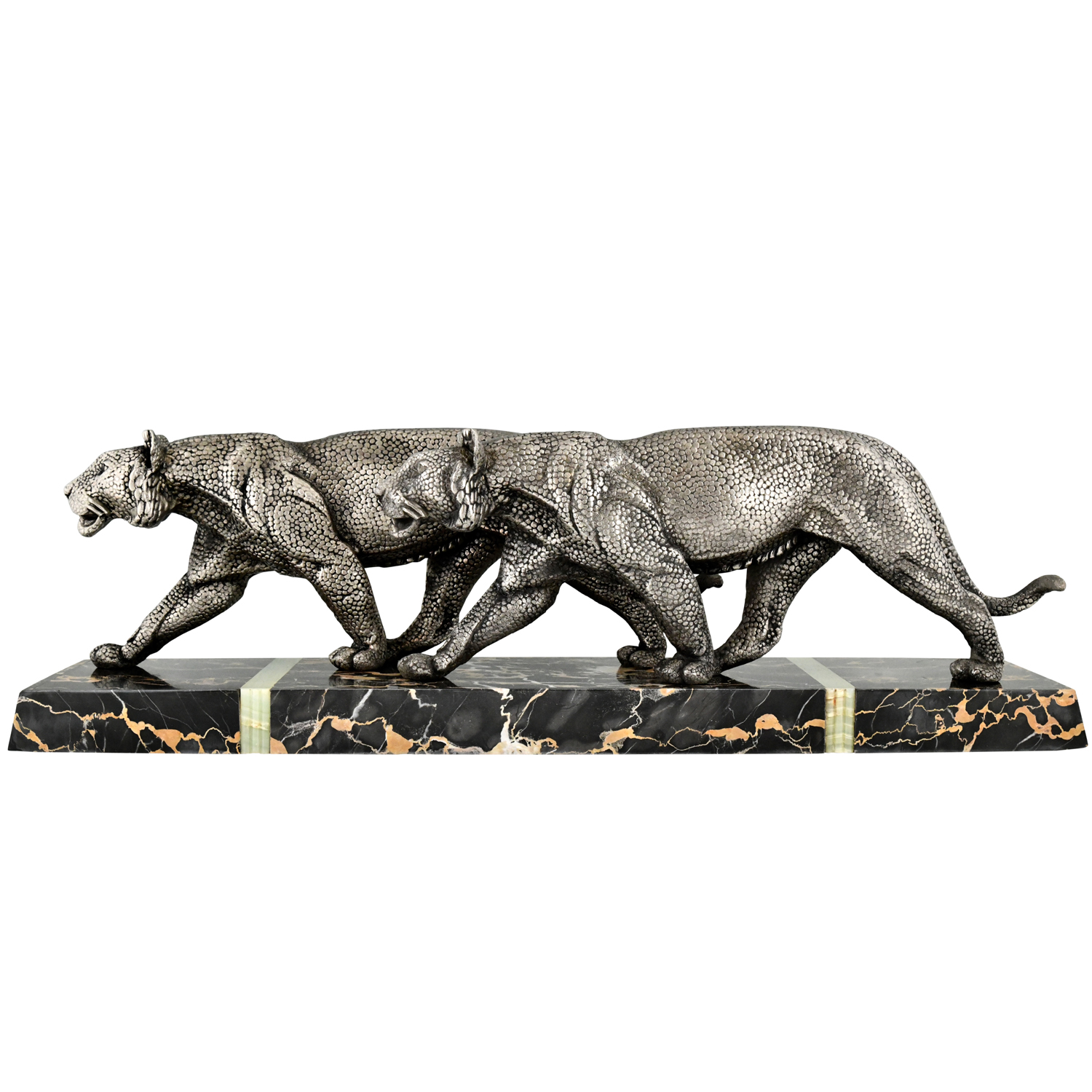 Rulas Art Deco scupture panthers