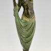 Art Deco style lamp nude with vase ODALISQUE