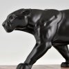 Art Deco sculpture of a panther.