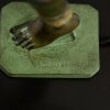 Art Deco style lamp with dancer DANSEUSE A LA COUPE.
