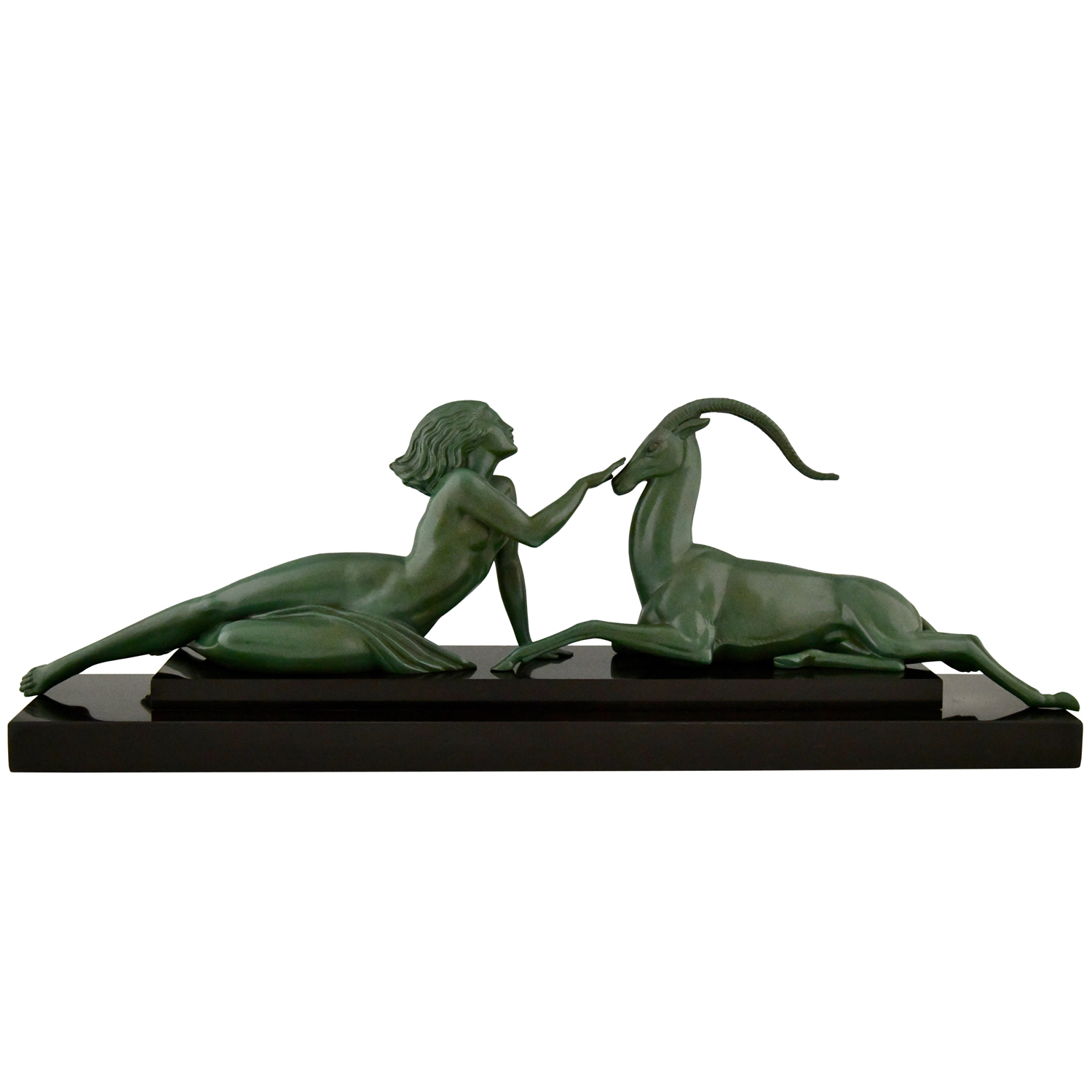 Seduction sculpture Art Deco Fayral