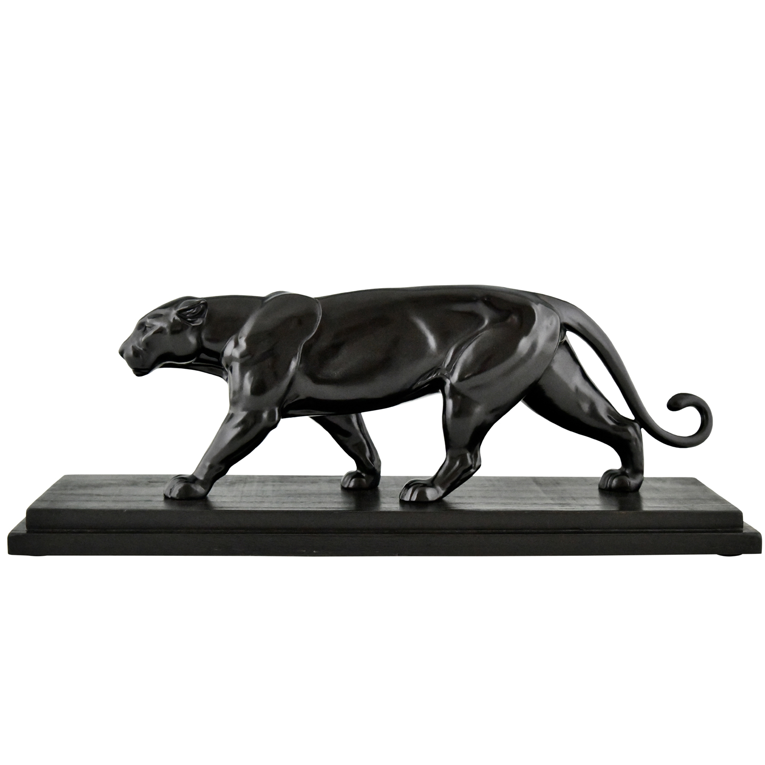 Ouline panther sculpture art deco - 1