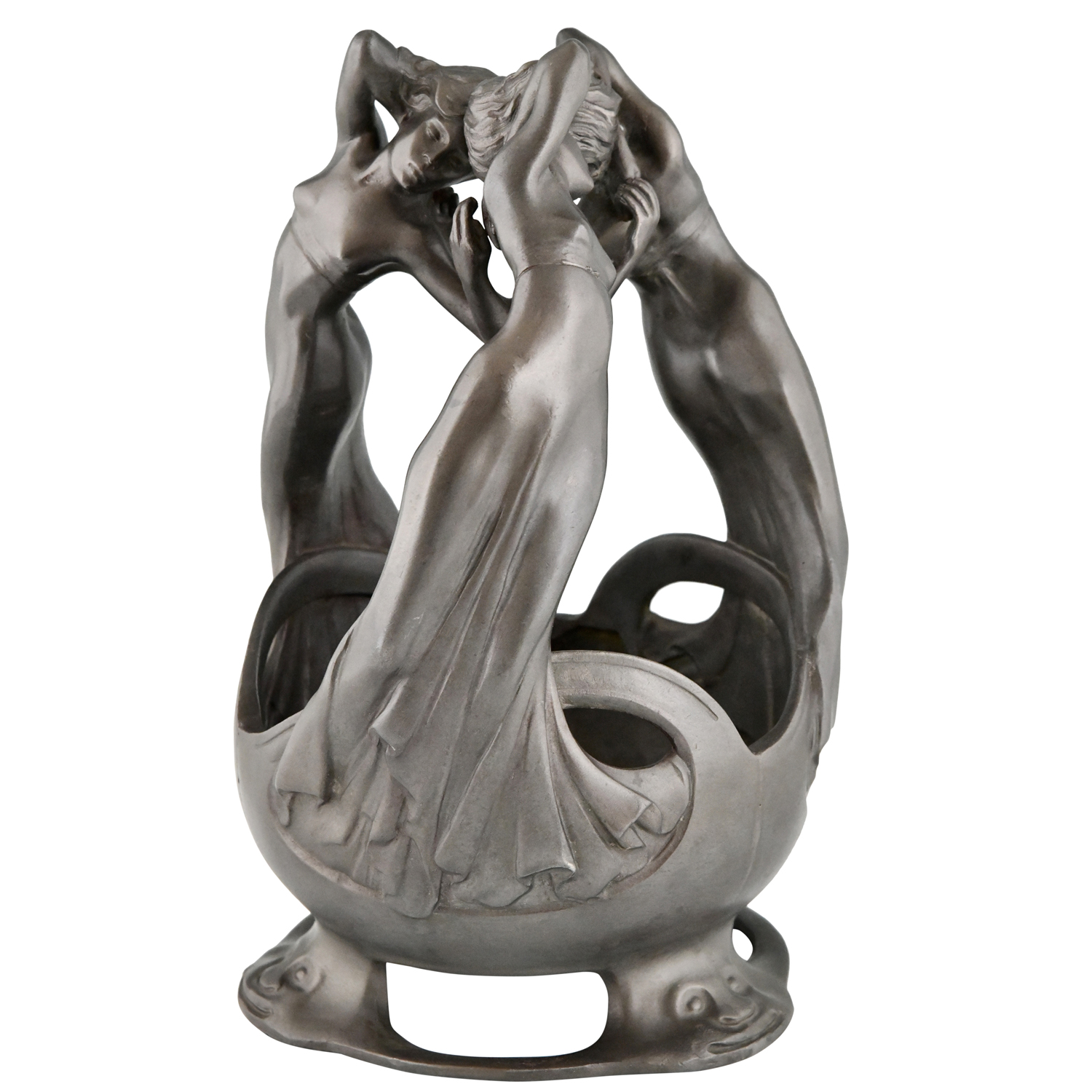 Art Nouveau centerpiece ladies Maignan