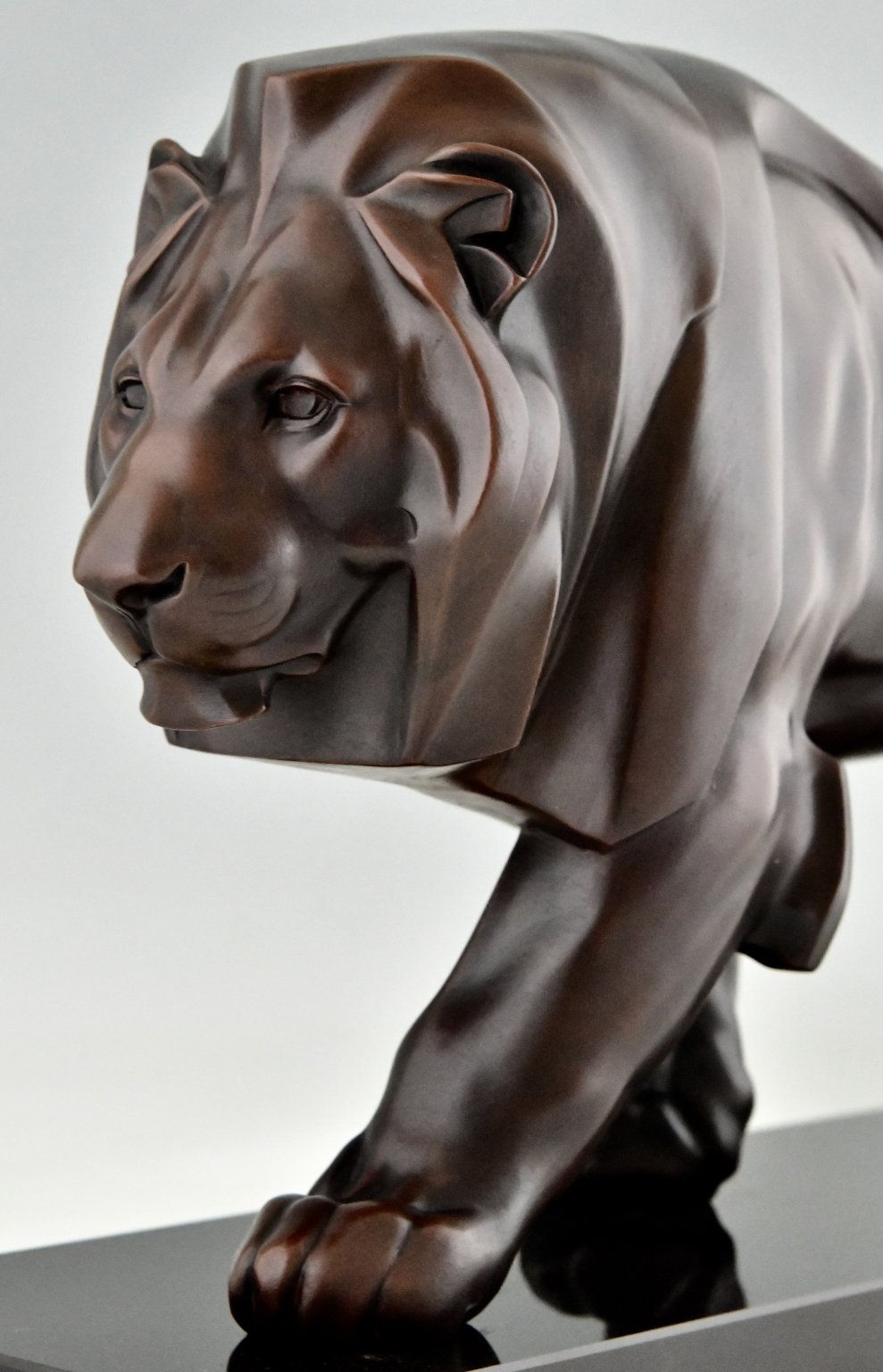 Art Deco style LION sculpture Deconamic