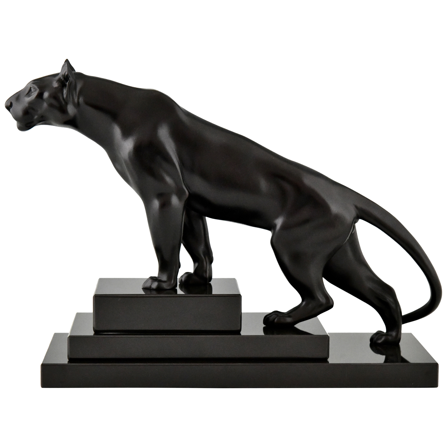 Max Le Verrier panther Art deco Jungle