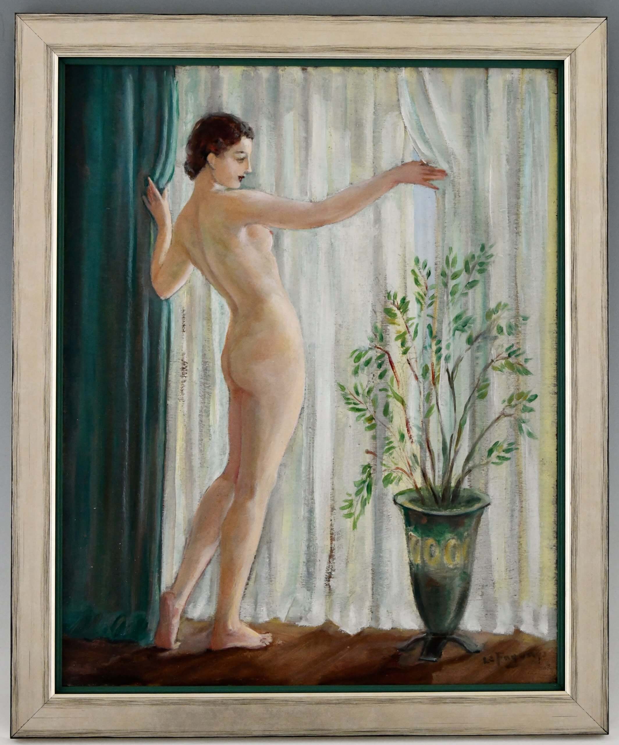 Pierre Le Faguays painting nude Art Deco