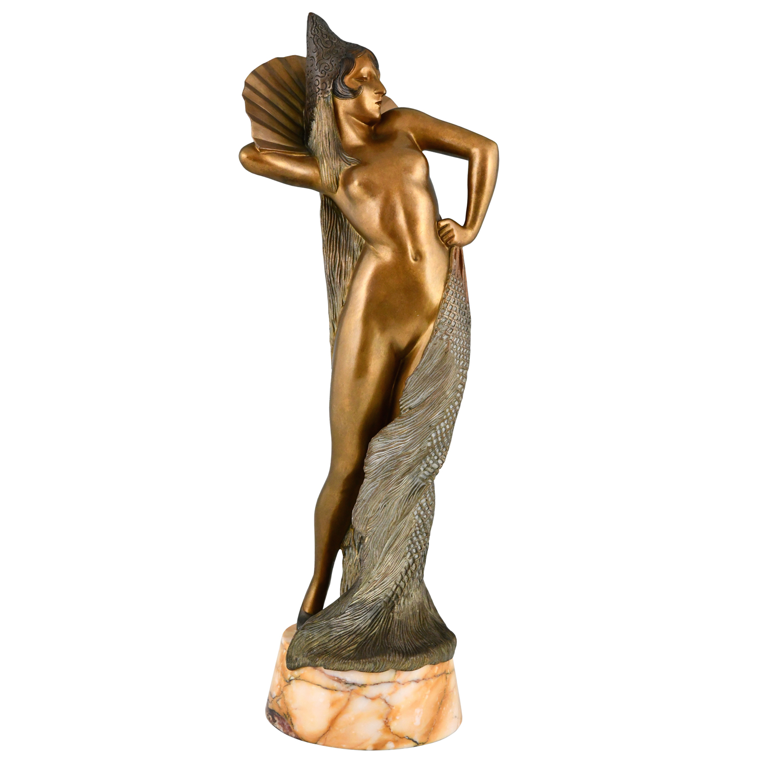 Art Deco bronze spanish dancer Guiraud Riviere - 1