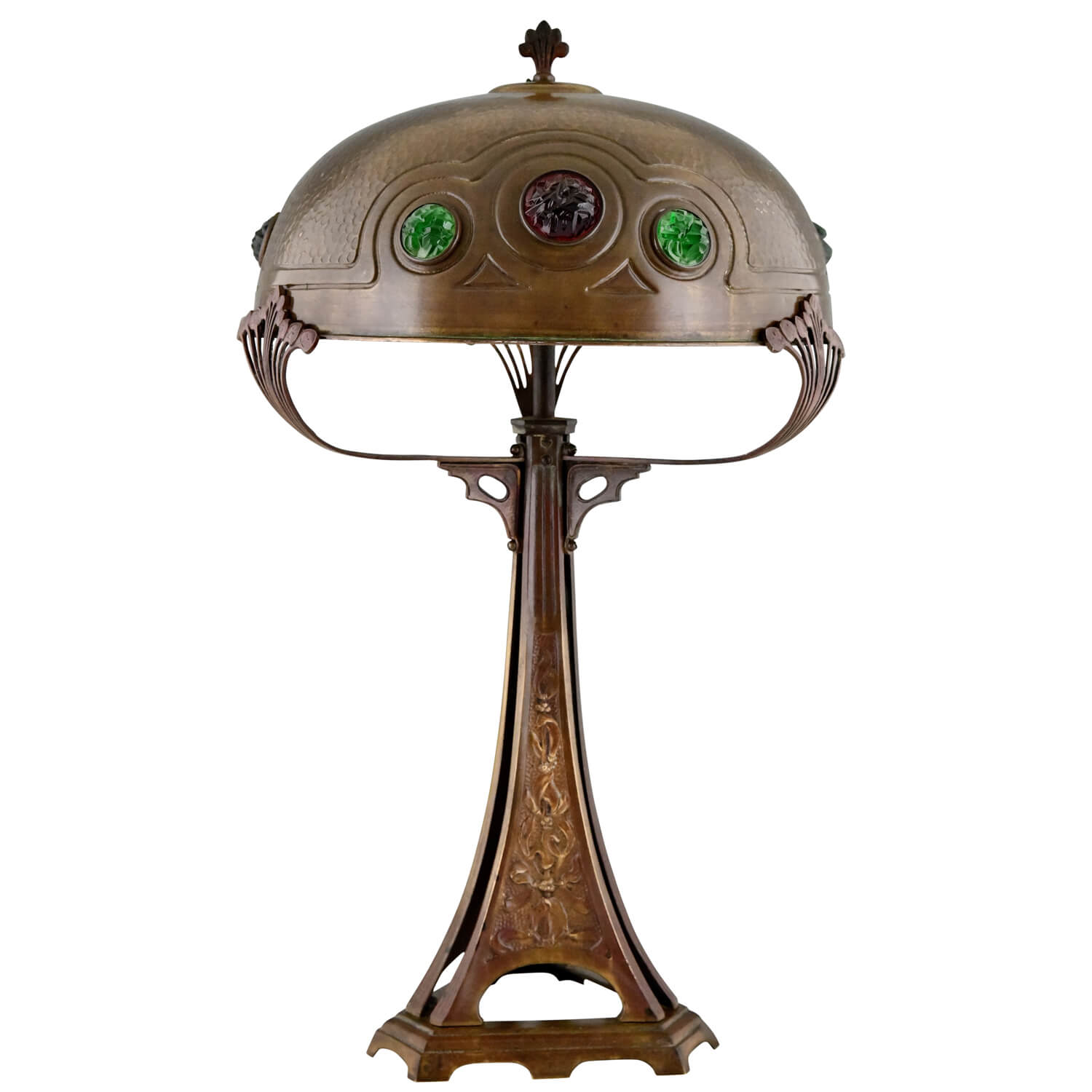 Art Nouveau desk lamp