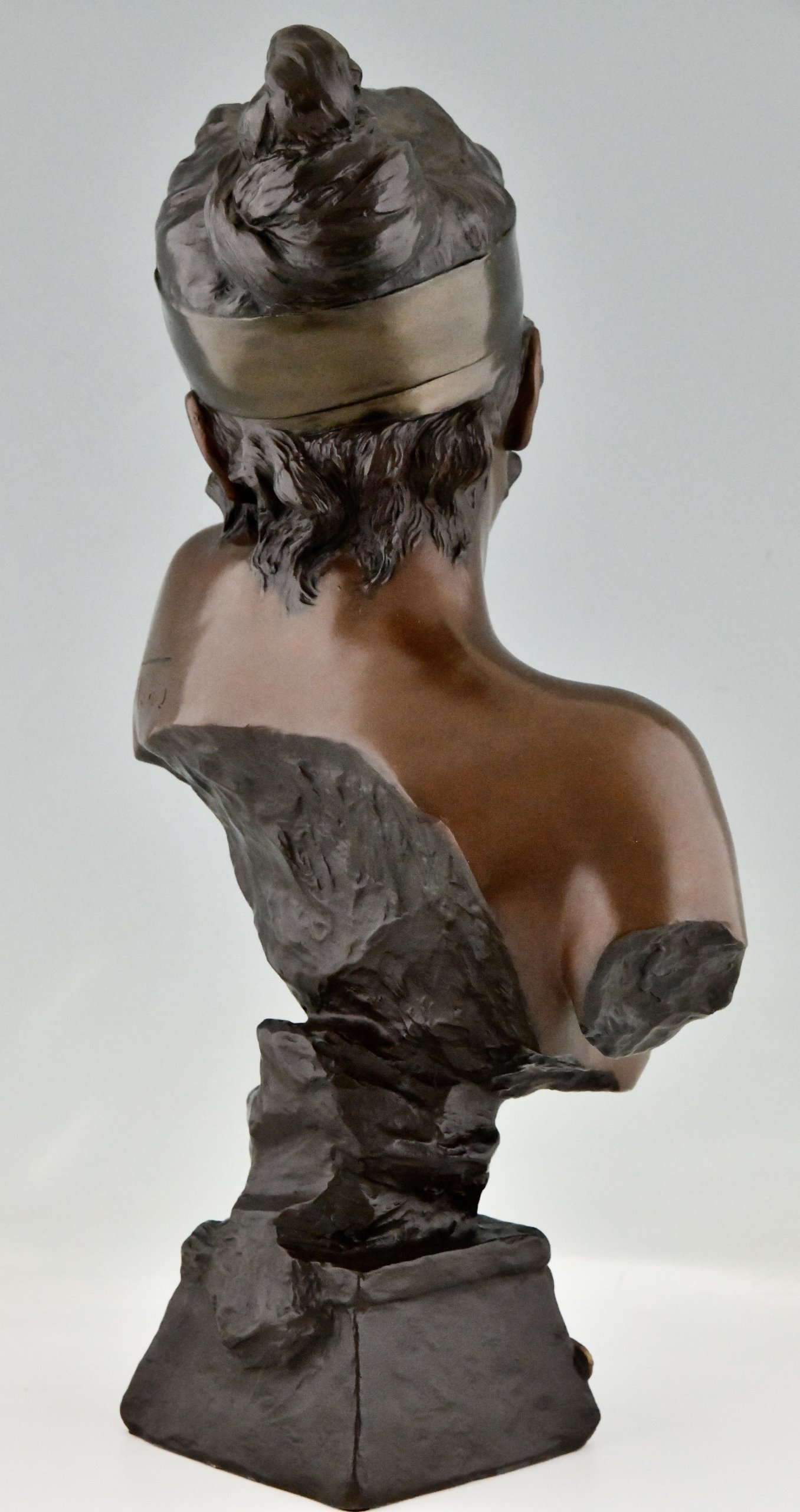 Art Nouveau buste van een vrouw Sapho