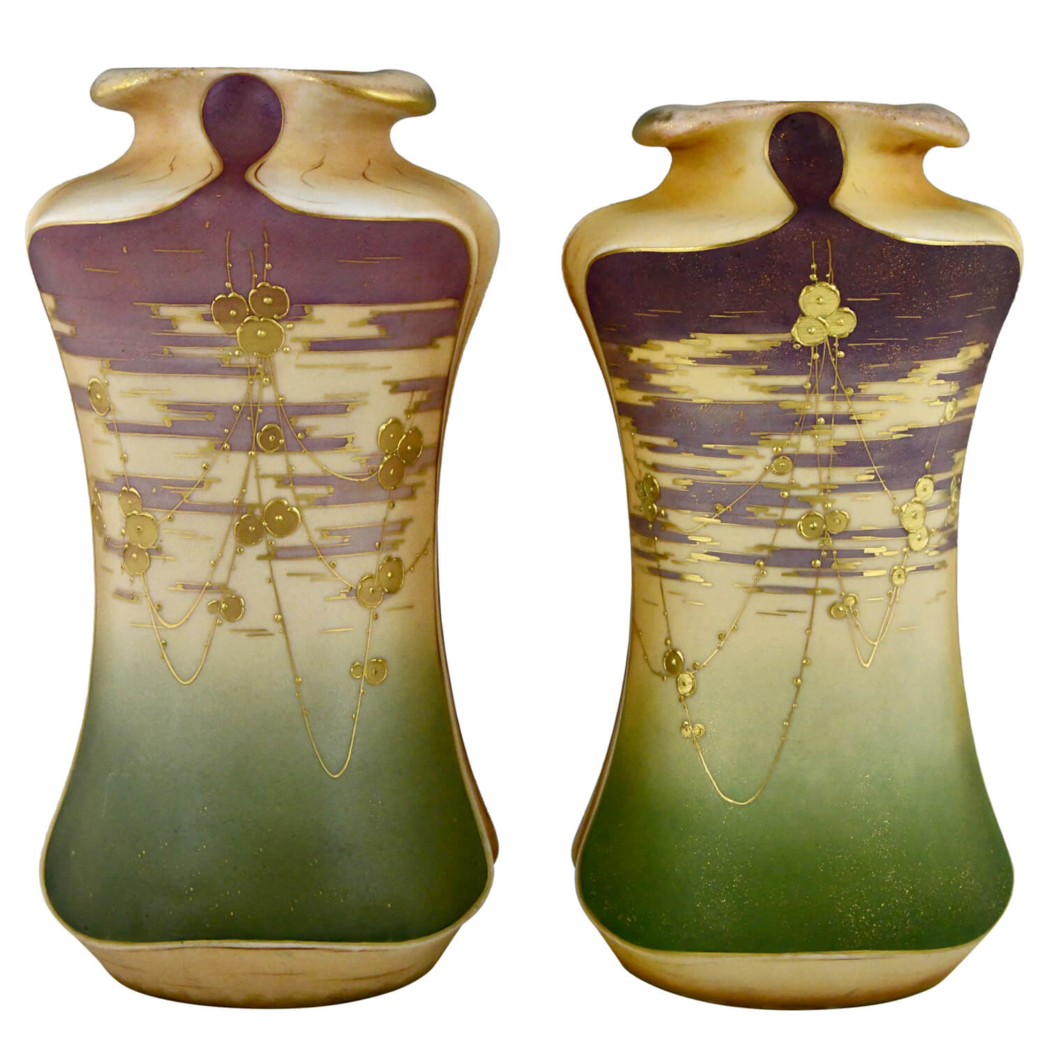 Art Nouveau vases Amphora pair - 1